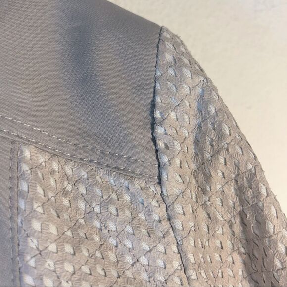 Basler ladies blazer suit jacket 42 taupe brown greige capsule minimalist layer - Picture 4 of 12